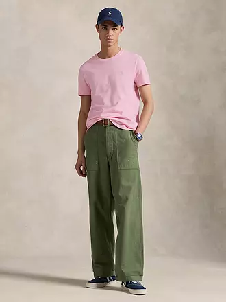 POLO RALPH LAUREN | T-shirt Custom Slim Fit | rosa